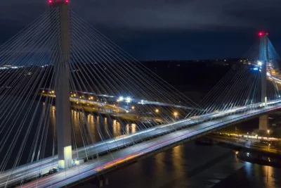 Ben Franklin Bridge Lights Up Blue for Injured Youth Baseball Player Xavier Taylor
