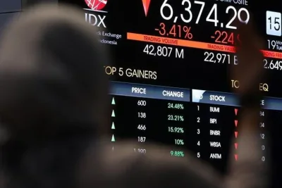IHSG Anjlok 5 Persen ke Level Terendah Sejak Desember 2020