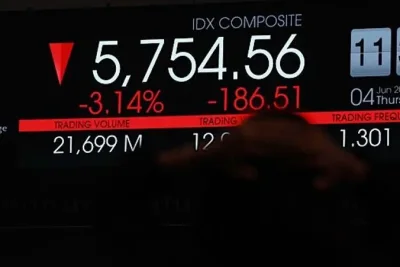 IHSG Ambles 3,48 Persen, Jadi Pelemahan Terdalam di Asia