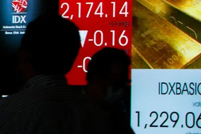 IHSG Dibuka Melemah ke Level 5.805 pada Sesi I Perdagangan