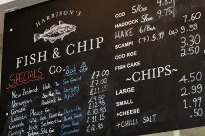 Rising Cod Prices Force British Fish Shops to Diversify Menus
