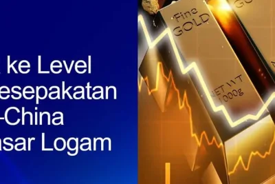 Harga Emas Dunia Anjlok Tembus Level Support Penting