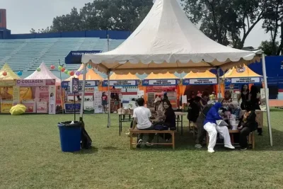 BTV Semesta Berpesta Malang Fasilitasi 20 UMKM Lokal di Stadion Gajayana