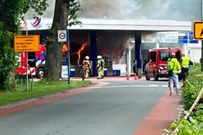 Massive Fire Destroys Dorenbos Car Garage in Norg