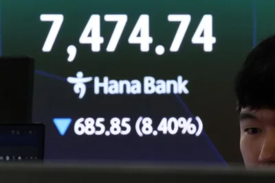 Bursa Efek Korea Aktifkan Circuit Breaker Setelah KOSPI Anjlok 8%