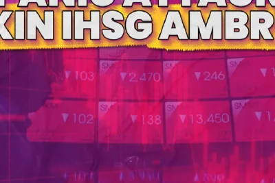 IHSG Merosot ke Level 5.400-an, Dipicu Kepanikan Aksi Jual Saham