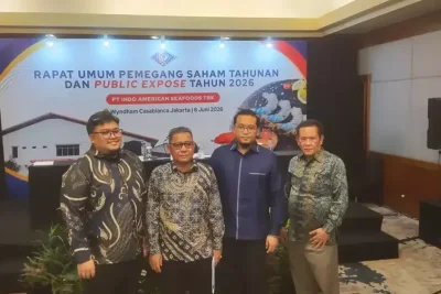 PT Indo American Seafoods Tbk Targetkan Pendapatan Tumbuh 30 Persen pada 2026