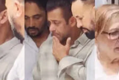 Salman Khan Attends Funeral of Longtime Friend Kumod Raney in Mumbai