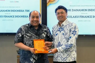 Bank Danamon Salurkan Fasilitas Kredit Rp500 Miliar ke Akulaku Finance