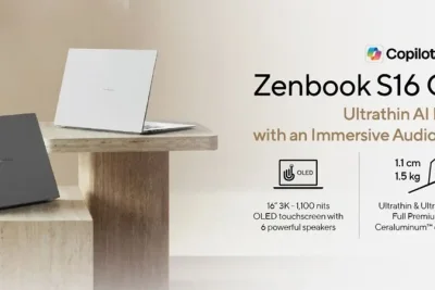 Asus Luncurkan Zenbook S16 OLED 2026, Laptop 16 Inci dengan Ketebalan Hanya 1,1 cm