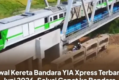 Jadwal Kereta Bandara YIA Xpress 10 Juni 2026, Tersedia dari Pagi hingga Malam