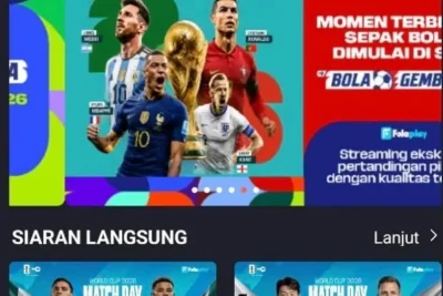 Aplikasi FolaPlay Siap Tayangkan 104 Laga Piala Dunia 2026