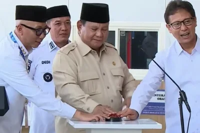 Prabowo Resmikan RSUD di Lampung, Janji Renovasi Ratusan Rumah Sakit