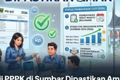 Pemprov Sumbar Pastikan Pembayaran Gaji PPPK Berjalan Lancar