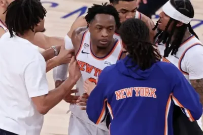 Mike Brown Sebut Tip-In OG Anunoby Tembakan Paling Ikonik dalam Sejarah Knicks