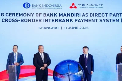 Bank Mandiri Jadi Bank RI Pertama yang Terhubung Langsung ke Sistem CIPS China