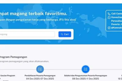 Kemnaker Buka Pendaftaran MagangHub Batch 4 pada Juli 2026, Target 150.000 Peserta
