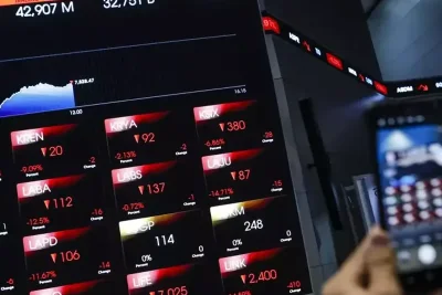 Saham BBRI dan BMRI Paling Banyak Dilepas Asing Saat IHSG Menguat