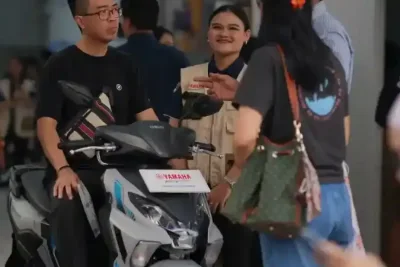 Yamaha Indonesia Pamerkan MX King 150 Prima Pramac Livery di Jakarta Fair 2026
