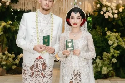 Jennifer Coppen dan Justin Hubner Resmi Menikah di Bali dengan Adat Jawa