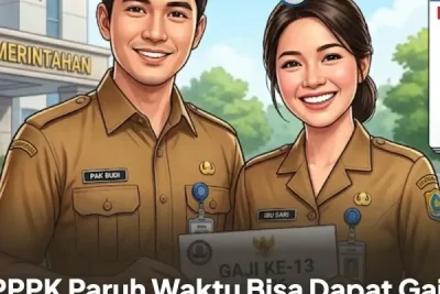 PPPK Paruh Waktu Dipastikan Menerima Gaji ke-13 pada Juni 2026