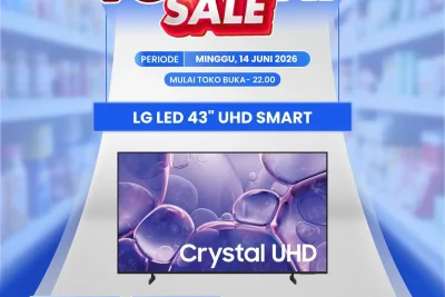 Transmart Gelar Full Day Sale, Diskon LED TV hingga 50% Plus 20%