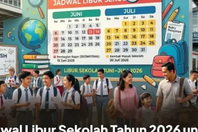 Jadwal Libur Akhir Semester Genap 2026 untuk Siswa SD-SMA di Seluruh Indonesia