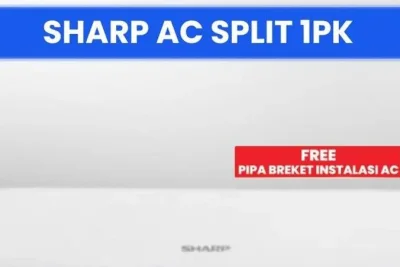 Diskon AC Split Sharp 1 PK di Transmart Full Day Sale, Harga Mulai Rp 3,5 Juta