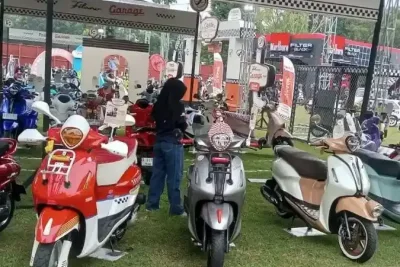 Yamaha CLASSY Modifest 2026 Bandung Usung Tren Rally Sport Vintage
