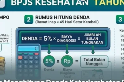 Cara Menghitung Denda Keterlambatan BPJS Kesehatan Terbaru