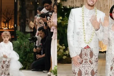 Justin Hubner dan Jennifer Coppen Resmi Menikah di Bali