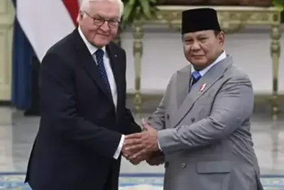 Prabowo Terima Presiden Jerman di Istana Merdeka, Bahas Perdamaian Global