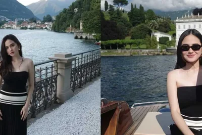 El Rumi dan Syifa Hadju Nikmati Bulan Madu Romantis di Lake Como Italia