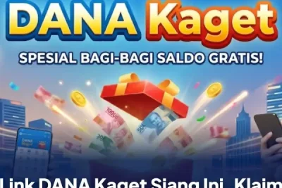 Cara Klaim Saldo DANA Kaget Siang Ini Lewat Aplikasi Dompet Digital