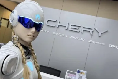 Chery Perkenalkan Robot Humanoid Mornine Berteknologi ChatGPT