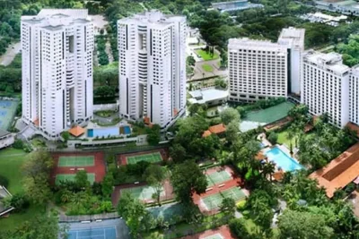 PN Jakarta Pusat Eksekusi Pengosongan Lahan Eks Hotel Sultan