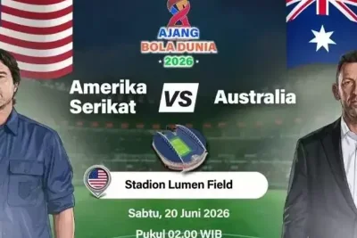 Amerika Serikat vs Australia: Duel Transisi Cepat di Grup D Piala Dunia 2026