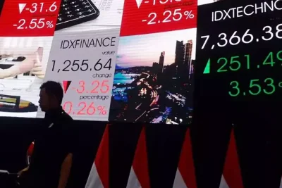 IHSG Ambles ke Level 6.127 Sesi I, 5 Saham Justru ARA dan Top Gainers